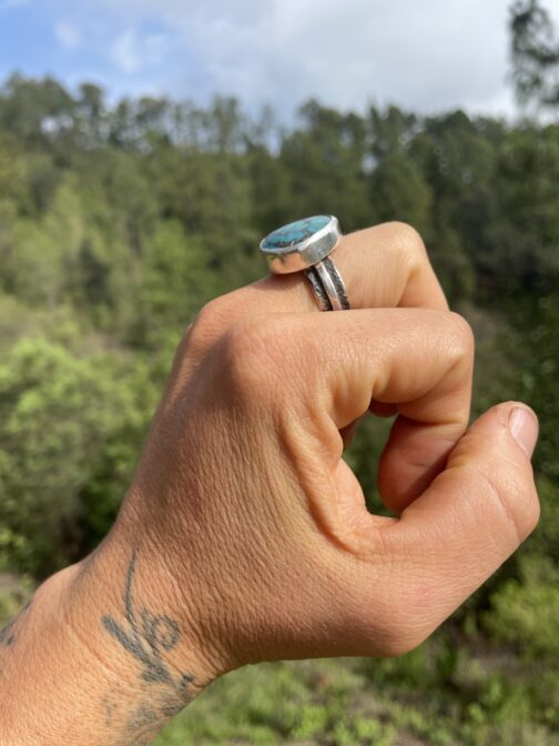 Turquoise chunky power piece - Image 2
