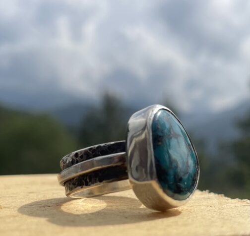 Turquoise chunky power piece - Image 4